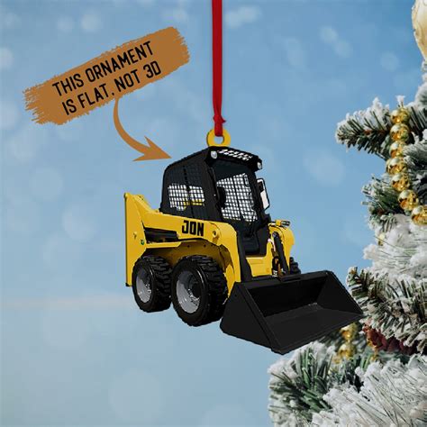 Skid Steer Ornament 